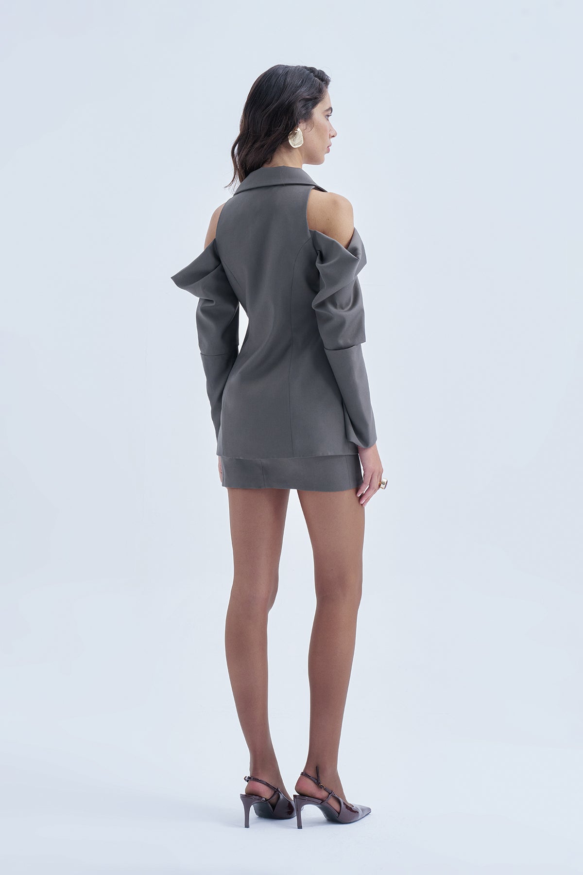 DALIA GRİ ETEK